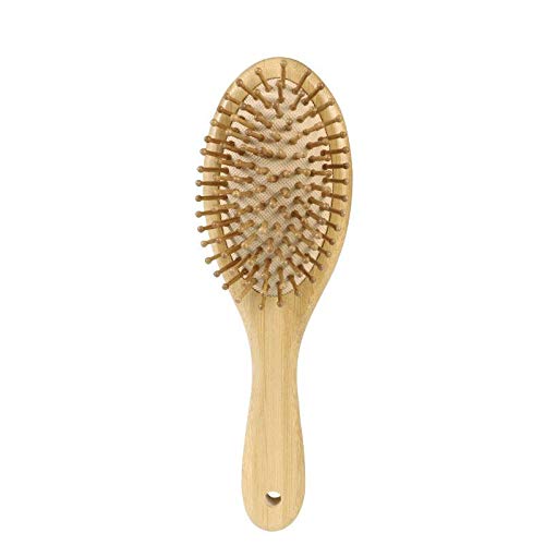 RoyalCare 1 Pc Hair Comb Fashionable Beauty Massage Comb, Natural Wooden Anti Static Hair Paddle Brush