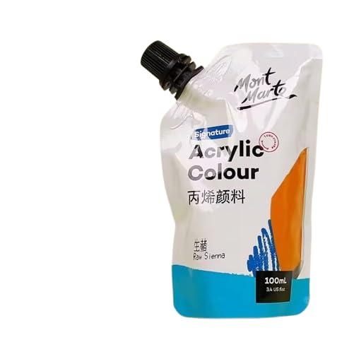 انبوبة اكريليك سائل 100 ملى مون MARTY Raw Sienna
