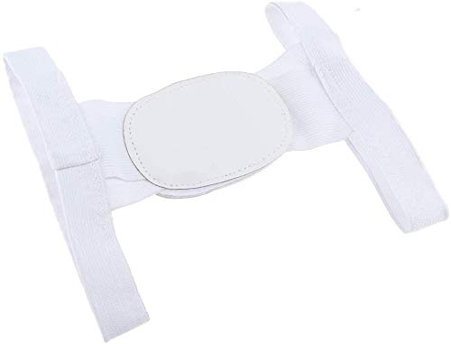 Invisible hunchback correction belt to improve sitting posture adult child orthosis (White)
