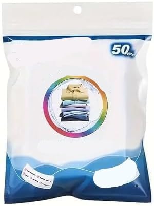 Cloth Color Absorbing Wipes for Washing Machine – High Technology to Absorb Excess Dyes, Perfect Color Protection and Long Lasting Fastness