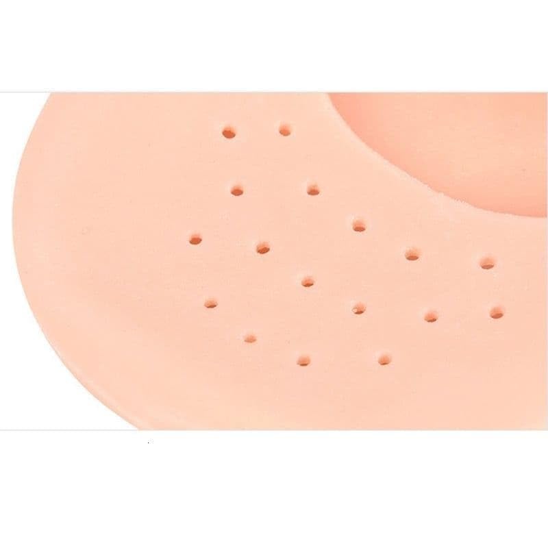 Pampered Silicone Heel - Medical - for Men & Women - Cracked Feet and Comfort Your Feet with Every Step - Gives Softness and Support - Perfect for Foot Pain, Gout, Diabetes Relief - Generic