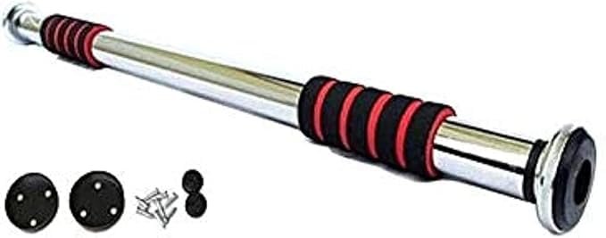 Doorway Gym Bar With Double Color Foam Grips - 100 KG