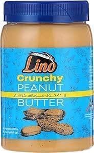 Lino crunchy peanut butter - 340 gm