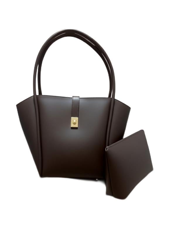 Women BAG Large fixed handle with a long detachable adjustable strap