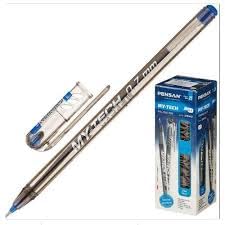 Pensan MyTech 2240 Ballpoint Pen Dozen, 0.7 mm - Box of 12 Pens - Blue