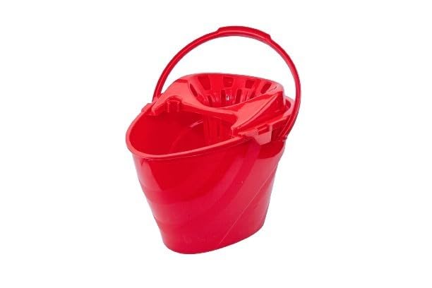 Mocha Plastic Mopping Bucket