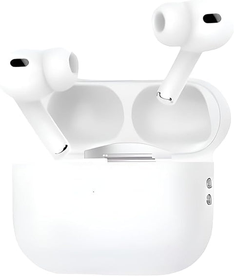 Neo 2 Plus Bluetooth Earbuds with Wireless Charging Case (USB-C), Touch Control, and Noise Cancellation. Wireless Stereo Headphones Compatible with All Smartphones, White