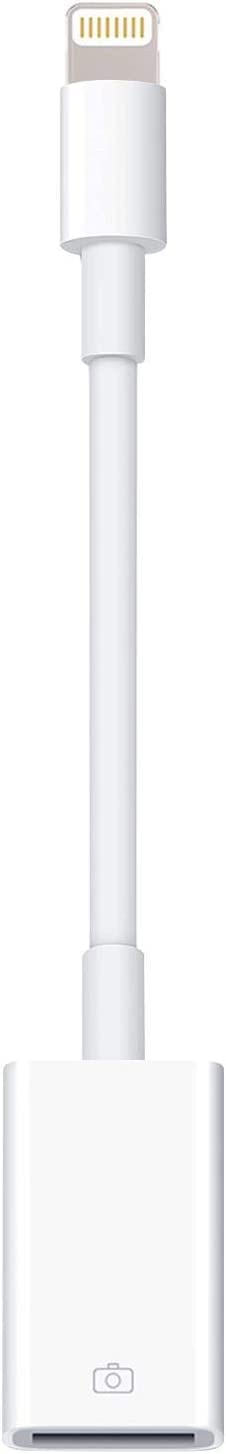 Lightning to USB Camera Adapter for iPhone, iPad [Apple MFi Certified] - OTG Cable Supports Flash Drive, Card Reader, Mouse, Keyboard