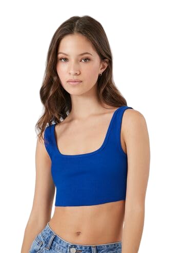 Forever21 Women Cropped Tank Top