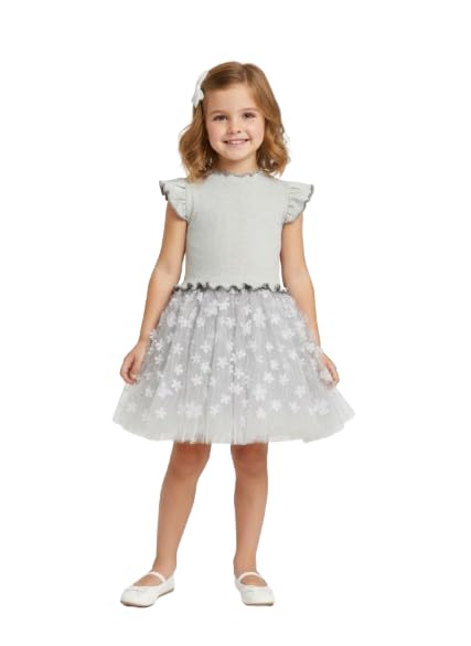 Skirt for Girls, Light Grey, Size 2-10 Years