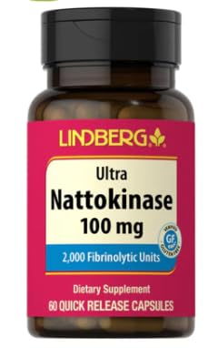 Premium Vital Nattokinase 100mg - 60 Quick Release Capsules - with Practical Pill Box - Flow Rhythm Matrix - Cardiovascular & Arterial Shield - Non-GMO - High Bio-Integrity Formul