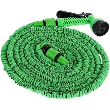 Expandable Water Hose with Multifunctional Spray Nozzle – Flexible Hose for Garden Car Home Cleaning