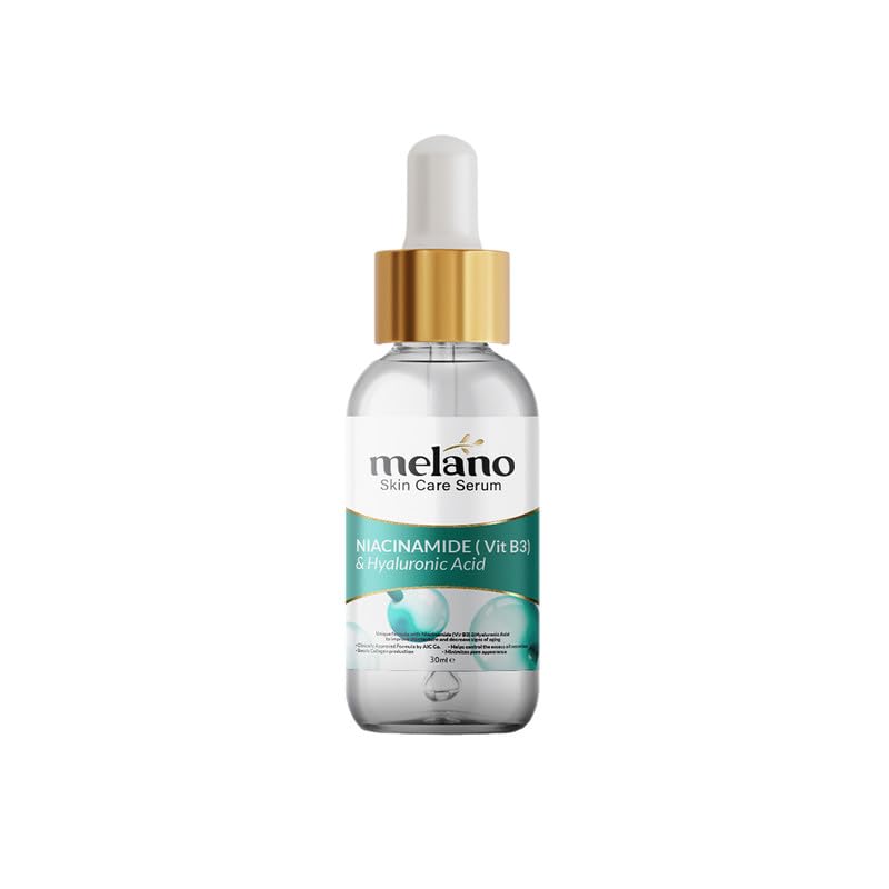 MelanoPharma Niacinamide Serum with Vitamin B3 and Hyaluronic Acid, Skin Care Serum, 30 ml