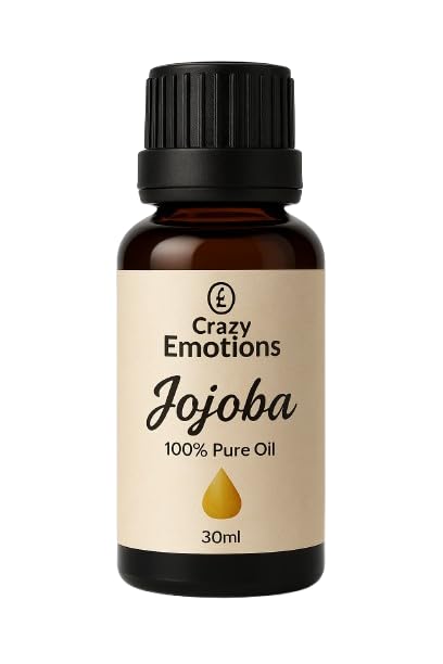 Crazy Emotions 100% Organic Cold-Pressed Care Jojoba Oil 30 ml