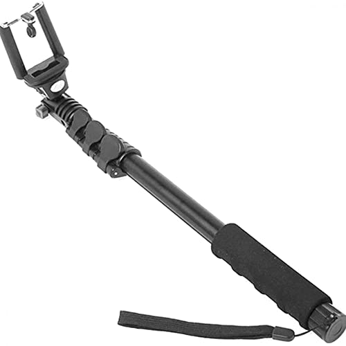 Mobile Phone Extended Selfie Stick - Black_ with two years guarantee of satisfaction and quality