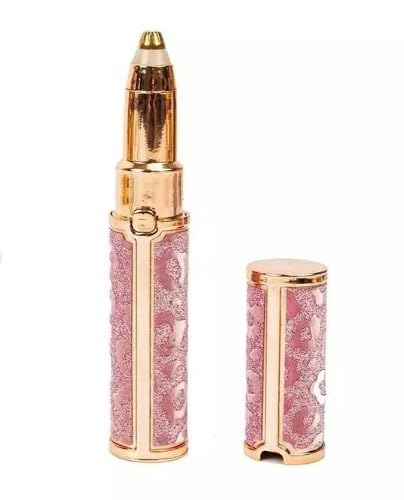 Facial & Eyebrow Hair Remover for Women, 2 in 1 Electric Face and Body razor, Eyebrow Trimmer Hair Remover, Stylish and Portable, Fast & Ideal for all Occasion, HX-206 (Pink)