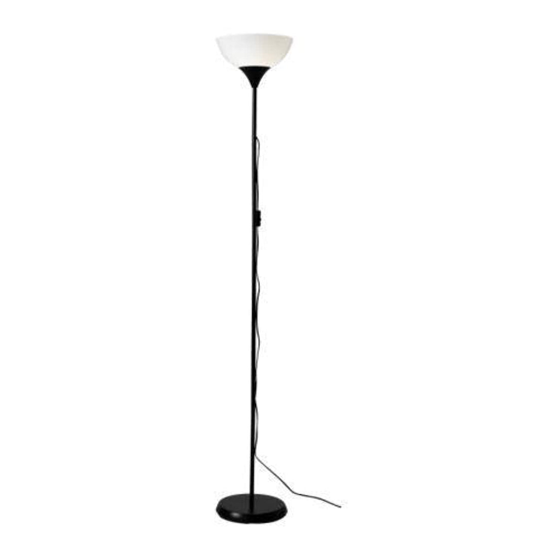 Floor Uplighter, Black, White, 2724555564449