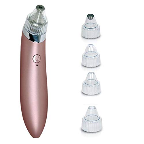 one year warranty_Electric blackhead instrument Face pore cleaner Charging money Beauty Cleanser Facial care Rose Gold