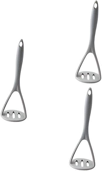 Silicone Food Masher One Piece Heat Resistant Kitchen Tool for Mashing Grinding and Preparing Ingredients Durable Solid Cast Design Daily Cooking Aid