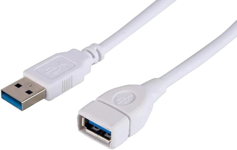 Keendex KX 2981 USB Extension Cable USB Male to USB Female, 5 Meters - Black
