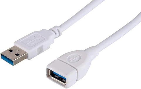 Keendex KX 2981 USB Extension Cable USB Male to USB Female, 5 Meters - Black