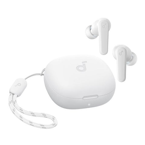 Anker soundcore R50i VI White (TWS) Earbuds10mm Drivers with BigBass, Bluetooth5.3, 30H Playtime, IPX5-Water Resistant, AI Clear Calls with 2Mics, 22 Preset EQs via App 18 Months Warranty