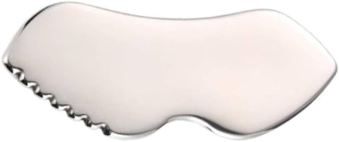 Stainless Steel Gua Sha Facial Tool – Upgrade Metal Massage Scraper for Face, Body, Eyes & Neck – Improve Skin Appearance, Relieve Muscle Tension, Improve Circulation, Self-Care Tool