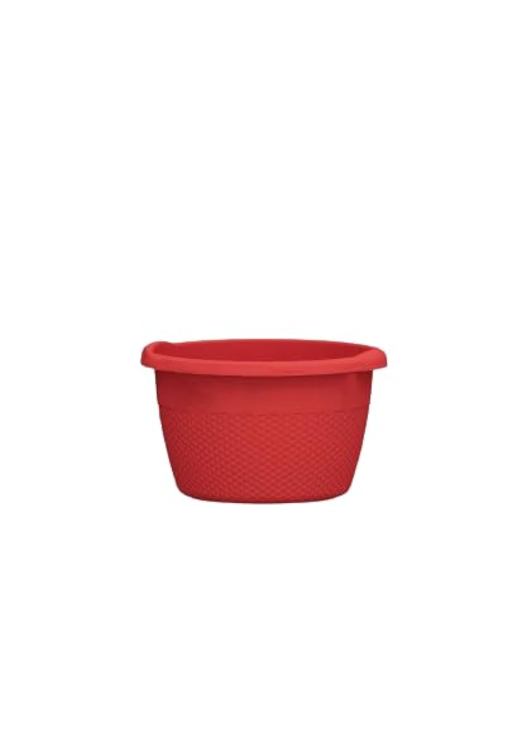 MAJOR VELO SIZE (1) RED Plastic Round Deep Basin Bucket