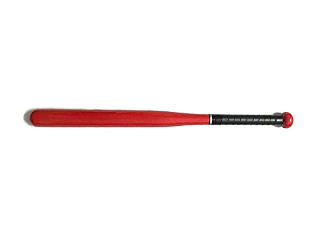 Beech Wood Baseball Bat - Red - 80 cm