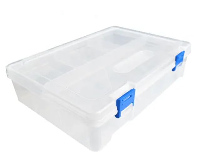 Generic Two Layer Storage Box 234x168x62mm