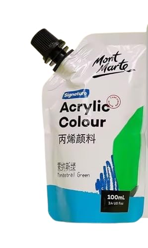 انبوبة اكريليك سائل 100 ملى مون مارتي Monastral Green