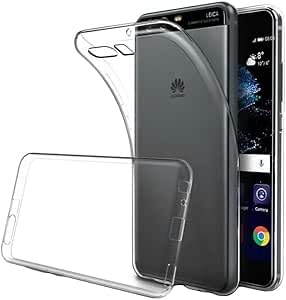 Case Compatible with Huawei P10 Plus Case Crystal Clear Soft TPU Gel Case Flexible Silicone Anti-Scratch Camera Protection Transparent TPU Cover - Clear