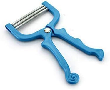 Facial Hair Removal Spring Epilator Spring Face Hair Razor Handheld Threading Beauty Tool Device Face Hair Remover for Men Women (Random Color)