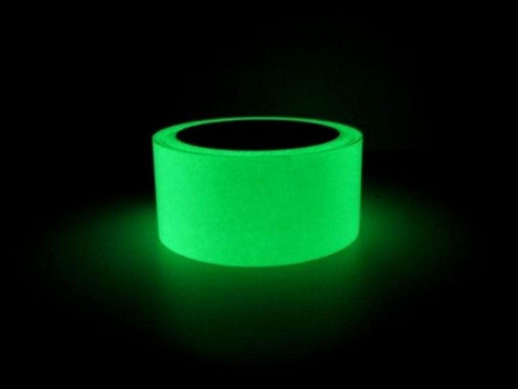 LUMINE Glow in the dark - light green - 5 cm in length 2 meters