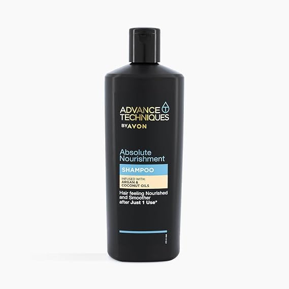 AvonAdvance Techniques Absolute Nourishment Shampoo Infused with Argan & Coconut Oils - 700ml
