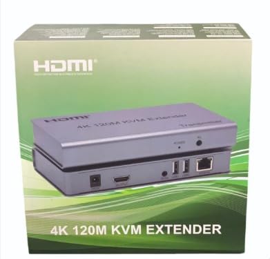 EXTENDER KVM HD 120 M HDMI Extender 4K