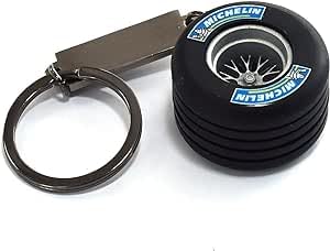 Rubber Michelin Coach Keychain