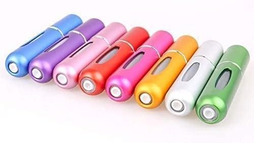 Mini Refillable Perfume Bottle 5ml Portable Travel Size Spray for Perfume Alcohol Hand Sanitizer Easy to Carry Anywhere Pocket Friendly On-the-Go Use