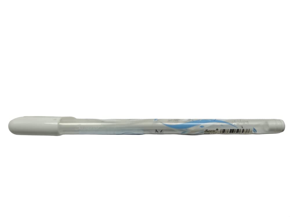 Belal Superior Gel Pen, White