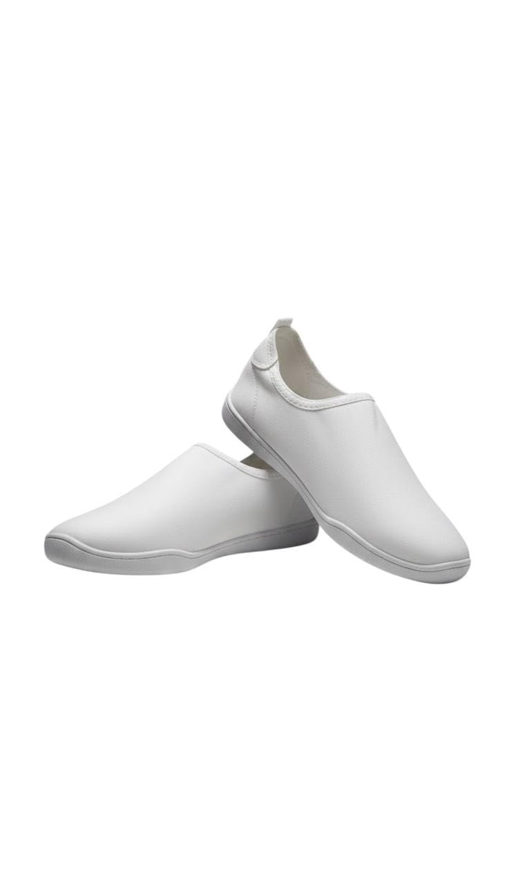 Cochie Omrah Women's Shoes Comfortable Slip On Shoes White and Black