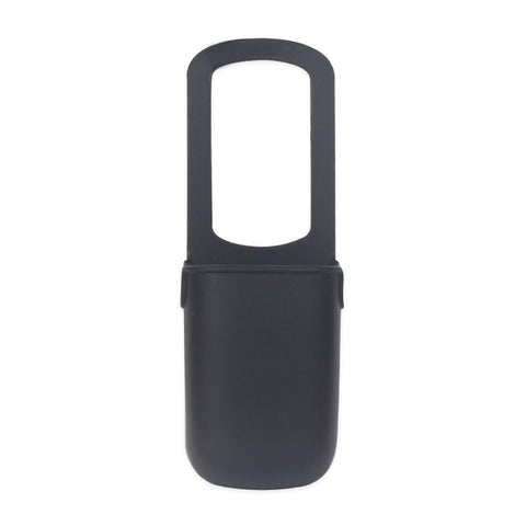 fashion mania Silicone Drink Holder Suitable for Strollers, Wheelchairs, Walkers, Scooters and Baby Bottle Holders (Black)