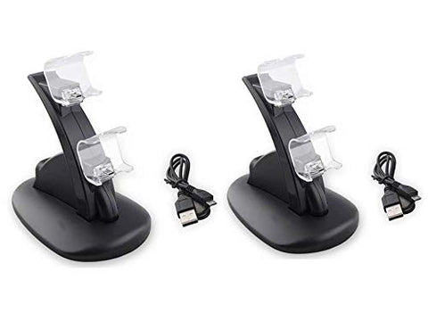 Two pack PS4 Dual Handel Charger with Holder Base