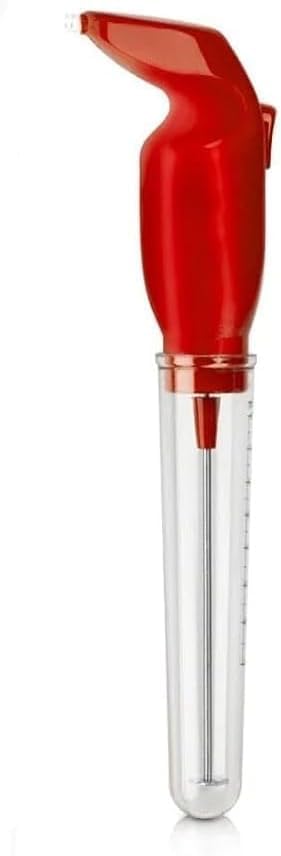Milk Frother Electric Handheld Whisk, Coffee Foam Maker for Drinks, 45W Powerful Motor, 80ml, Red (2023-15)