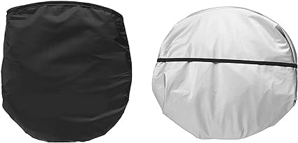 Car Windshield Cover 5 Layers Fit Most Cars Heat Reflective Protective Cover Blocks 99% UV Rays Foldable Car Sun Shade with Bag 1 Piece