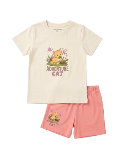 the Boys 2-Piece T-Shirt and Shorts Set,Made from natural cotton