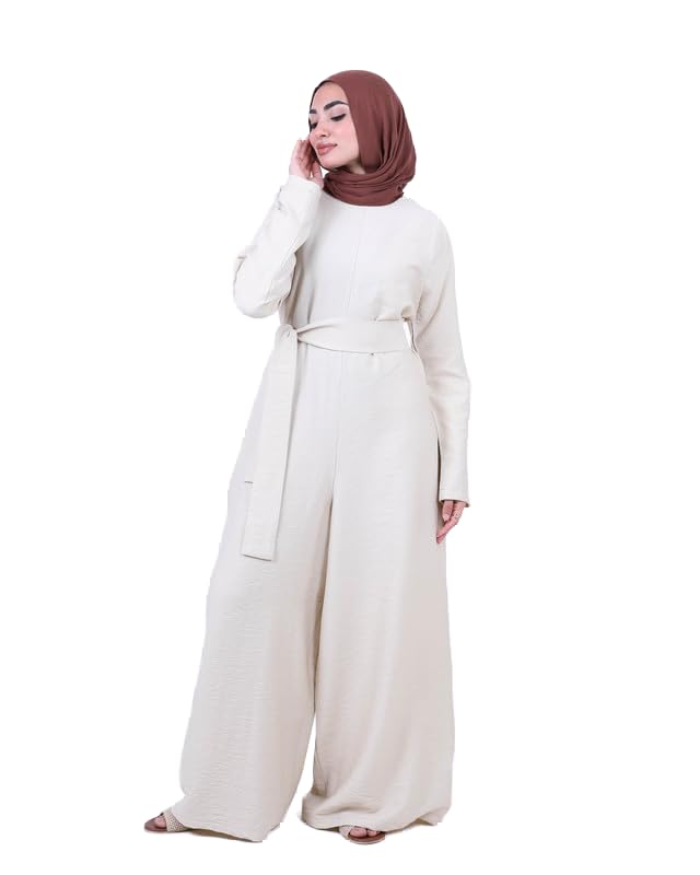 Just 4 Women Jumpsuit with Belt 4036