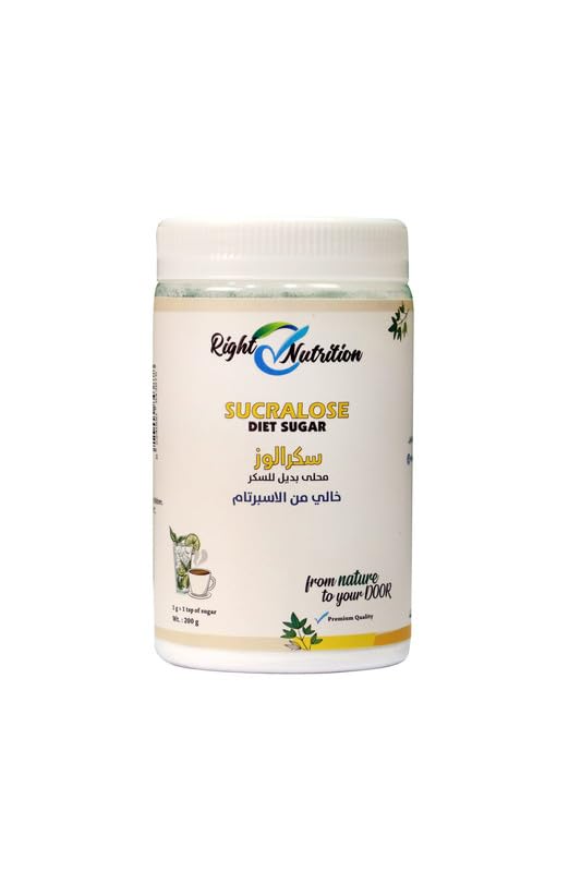 Right Nutrition Sucralose Diet Sugar Substitute Jar - 200 g