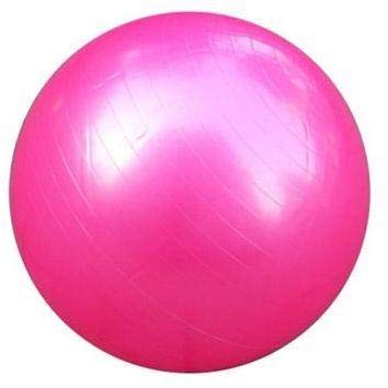 SWISS 65CM ANTI BURST YOGA AEROBIC BODY FITNESS BALL FOR EXERCISE GYM PINK