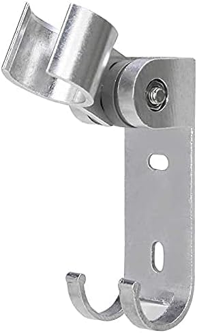 Metal Shower Head Holder Movable Adjustable Aluminum Shower Head Holder