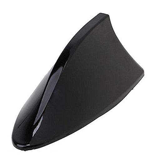 Shark Fin Shape Car Body FM/AM Antenna Aerial Radio Replacement Signal (Black)